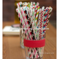 high quality flowers paper straws